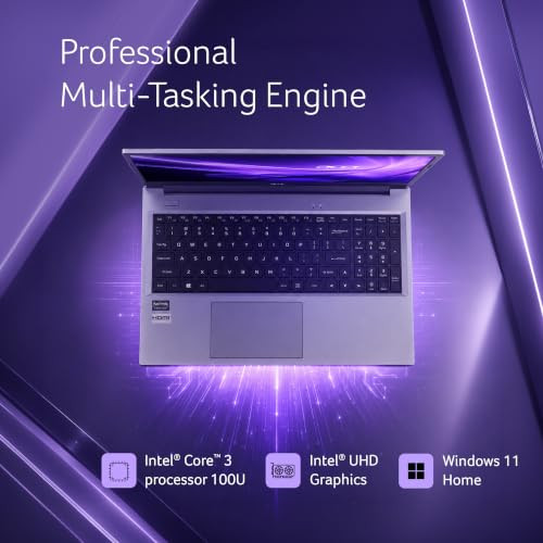Acer Aspire Lite Intel Core 3-100U Processor 8GB DDR4 RAM512GB SSD 3962cm156 FHD IPS Display Win 11 Home Steel Gray 159 KgAL15-53 Thin  Light Laptop - Image 3