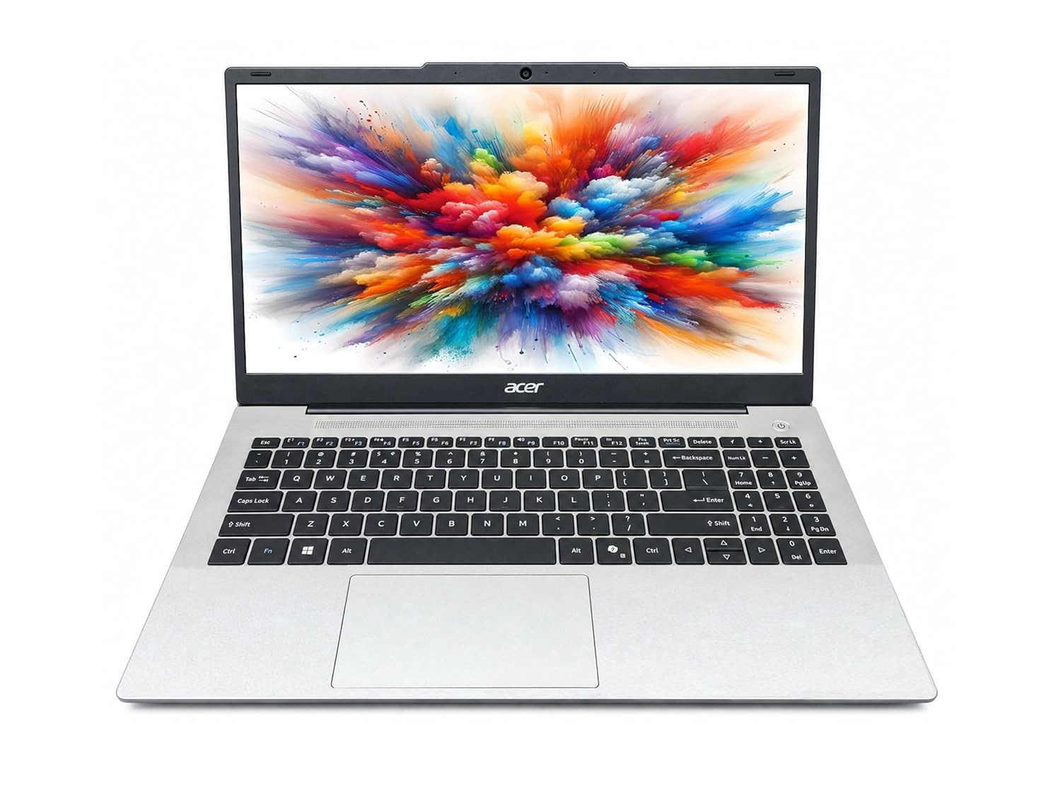 Acer One 15 2026 AMD Ryzen 3 Quad Core 7320U - 8 GB LPDDR5512 GB SSDAMD Radeon 610M GraphicsWindows 11 Home Thin and Light Laptop156 FHDSilverCopilot Key15 KgMSO 20243 Years Warranty - Image 1