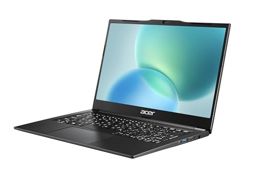 acer TravelLite Thin Laptop AMD Ryzen 3 5400U  8GB RAM 512GB SSD  14 Full HD Anti-Glare Display  Windows 11  MS Office  134Kg  Black  1 Year Warranty - Image 4