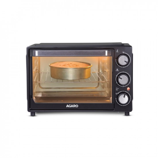 AGARO Grand Oven Toaster Grill Convection Cake Baking Otg With 6 Heating Mode (Black,30 Liter),1500 Watts