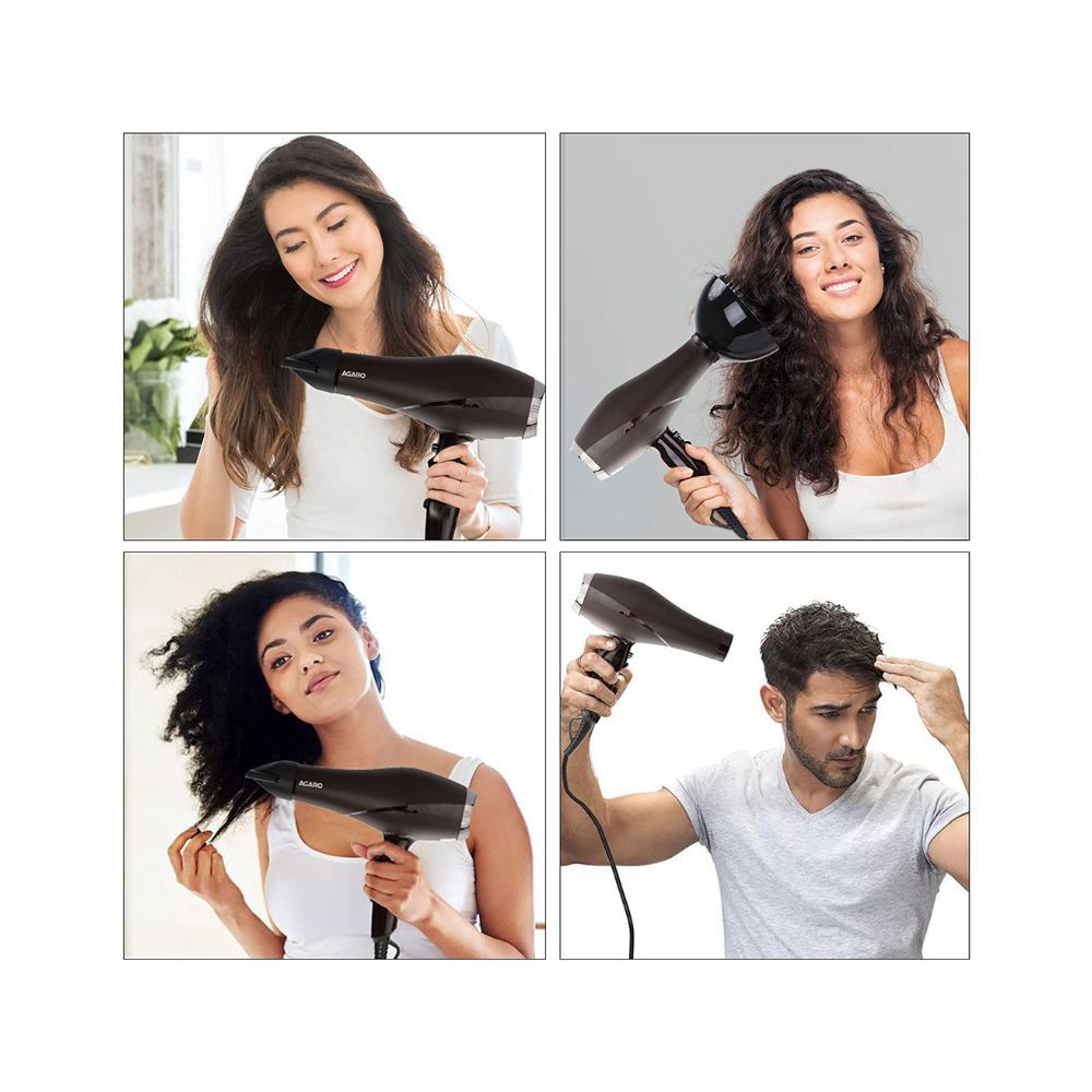 AGARO HD-1120 2000 Watts Professional Hair Dryer with AC Motor
