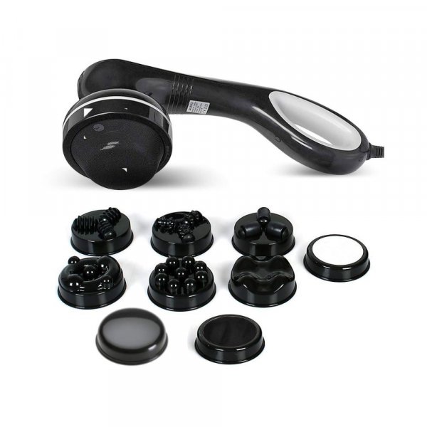 AGARO Relaxo Electric Handheld Full Body Massager with 8 Massage Heads