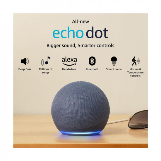 All-New Echo Dot (5th Gen, 2023 release)  Smart speaker with Bigger sound,  Motion Detection