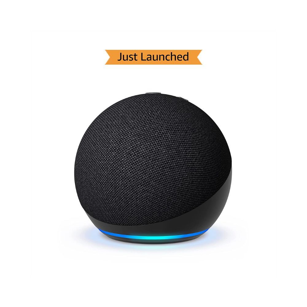 All-New Echo Dot (5th Gen, 2023 release) | Smart speaker with Bigger sound, Motion Detection, Temperature Sensor and Alexa| Black