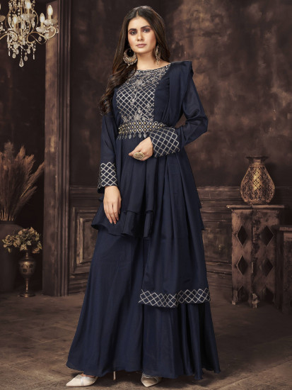 Wedding Wear Indian Designer Sharara Set | Shaadi Party Dress