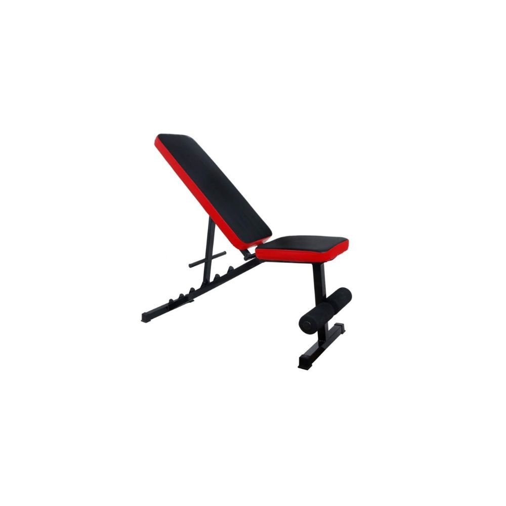Allyson Fitness Adjustable Incline, Decline and Flat Bench for Weight Strength Training, Sit Up - Weight Capacity 350 Kg (Black)