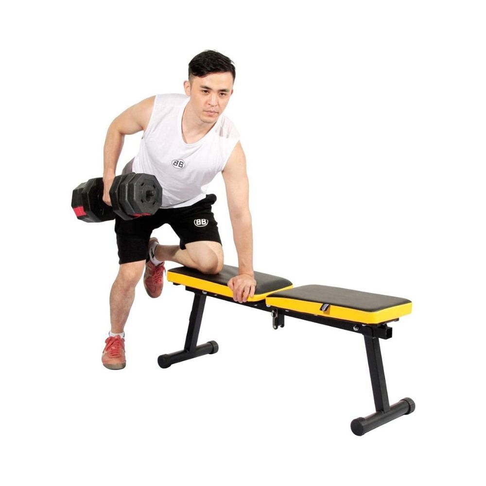Allyson Fitness Folding Dumbbell Bench Height Adjustable Incline Exercise Bench