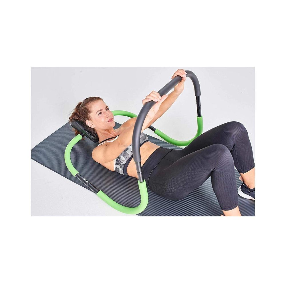 Allyson Fitness Heavy Duty AB Cruncher Rocket Twister Total Six Pack Abs Fitness Pump Roller Tummy Trimmer Ab Exerciser