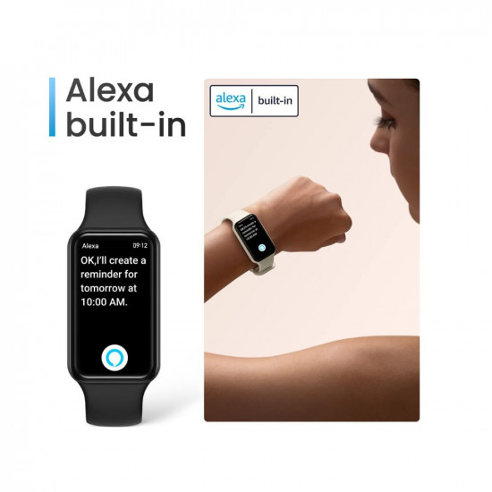 Amazfit Band 7 Activity Fitness Tracker, Always-on AMOLED Display