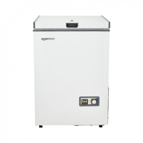 Amazon Basics Single Door Deep Freezer, 94 L, White