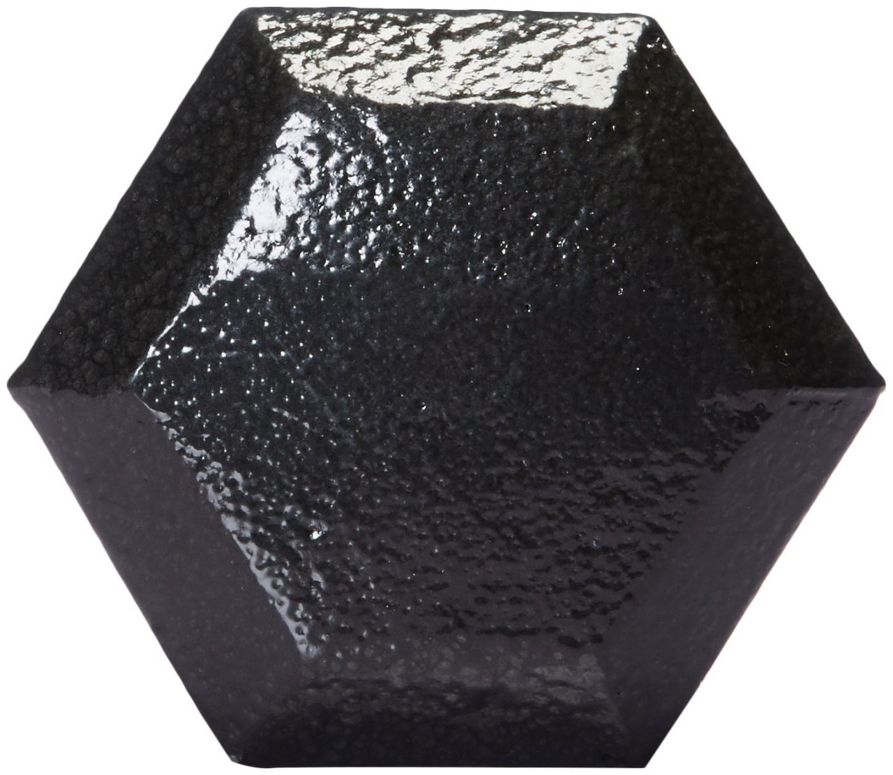 AmazonBasics Cast Iron Hexagon Dumbbell, 6.8 Kgs (15 pounds)