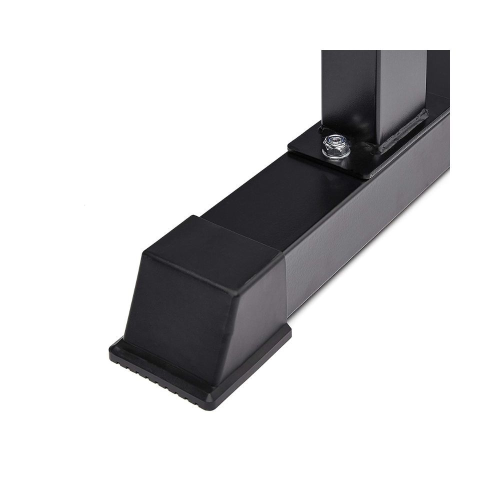 AmazonBasics Flat Weight Workout Exercise Bench - 41 x 20 x 11 Inches, Black