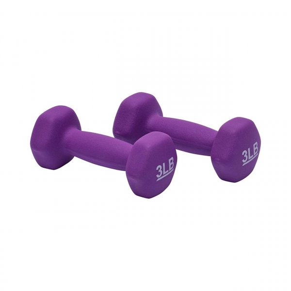 AmazonBasics Neoprene Dumbbells, Set of 2