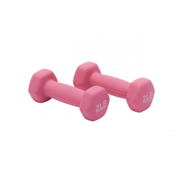 AmazonBasics Neoprene Dumbbells, Set of 2