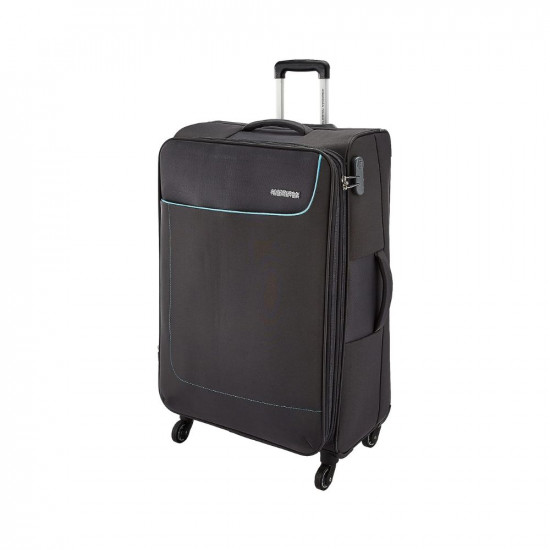 American Tourister Jamaica Polyester 80 cms Grey Softsided Suitcase