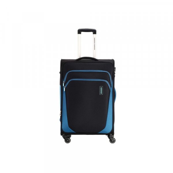 American Tourister Kansas Polyester 80 cms Black Softsided Check-in Luggage (FT2 (0) 09 003)