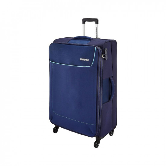 American Tourister Polyester 80 cm Navy Softsided Suitcase