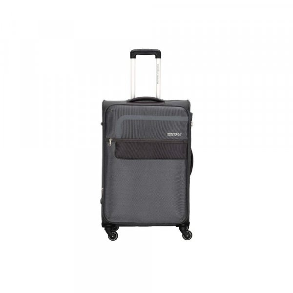 American Tourister Polyester Soft 69 Cms Softsided Check-in Luggage(Fw0 (0) 08 002_Grey)