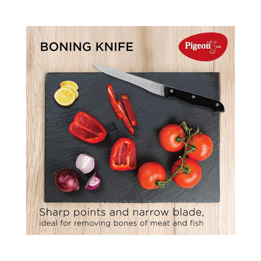 Angular Holder Pigeon by Stove Kraft Shears Kitchen Knifes 6 Piece Set with Wooden Block