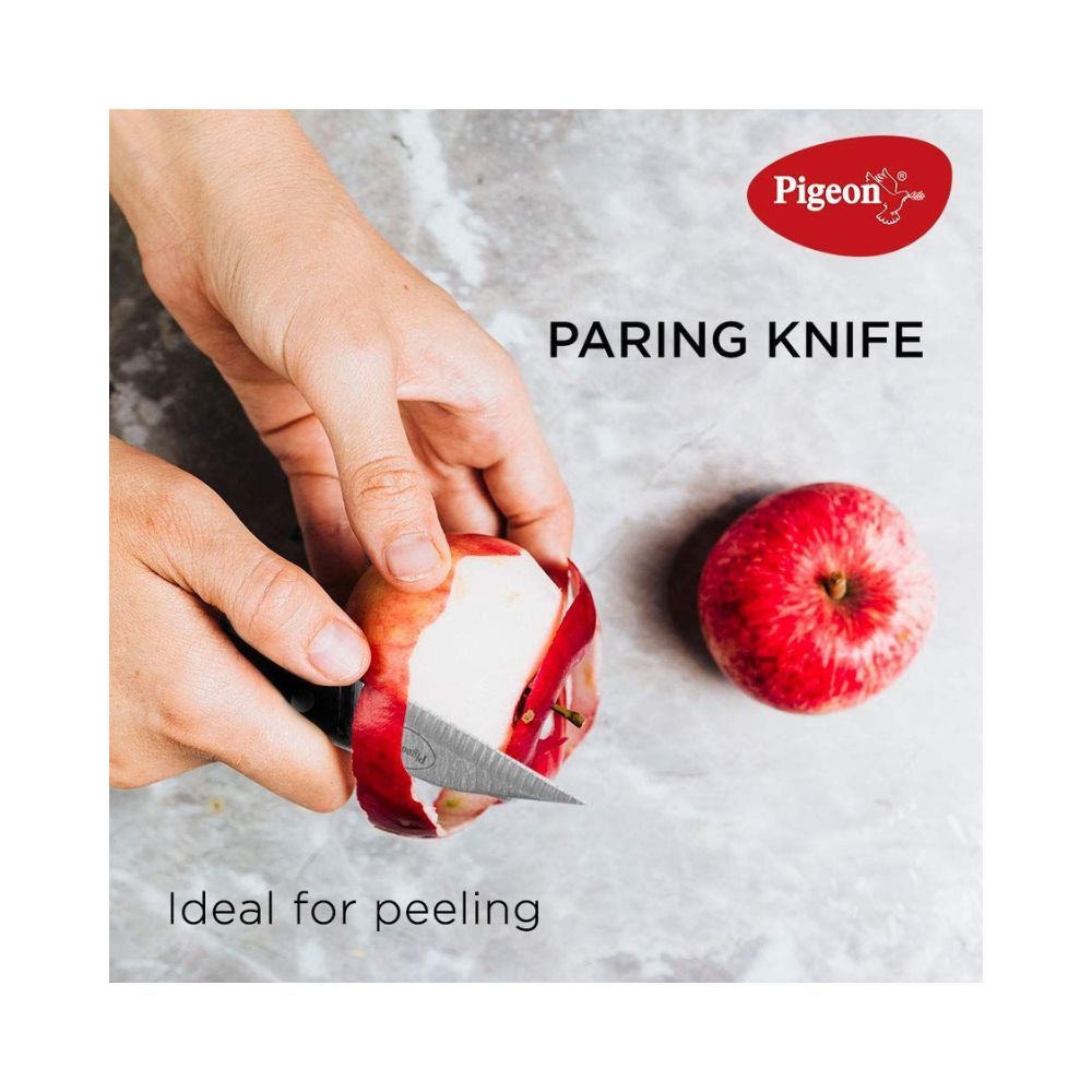 Angular Holder Pigeon by Stove Kraft Shears Kitchen Knifes 6 Piece Set with Wooden Block