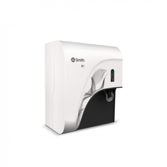 AO Smith X2 UV UltraViolet + UF (Ultra Fine) Black Water Purifier | Suitable for Municipal Water, TD (Not Suitable for Borewell or tanker water)