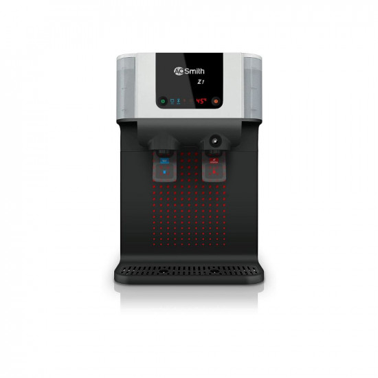 AO Smith Z1 Hot+ normal UV | UV+ UF (Ultra Violet+ Ultra Fine)Suitable for Municipal Water TDS below 200 Hot Water 10L Storage Wall mount Water Purifier for home (Not Suitable for tanker or borewell water)