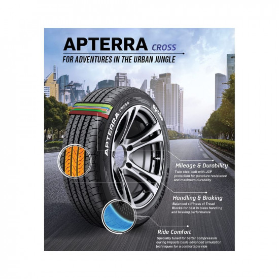 Apollo Apterra Cross 215/65 R16 98H Tubeless Car Tyre