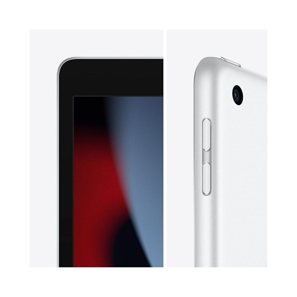 Apple 2021 10.2-inch (25.91 cm) iPad with A13 Bionic chip (Wi-Fi, 64GB) -Silver (9th Generation)