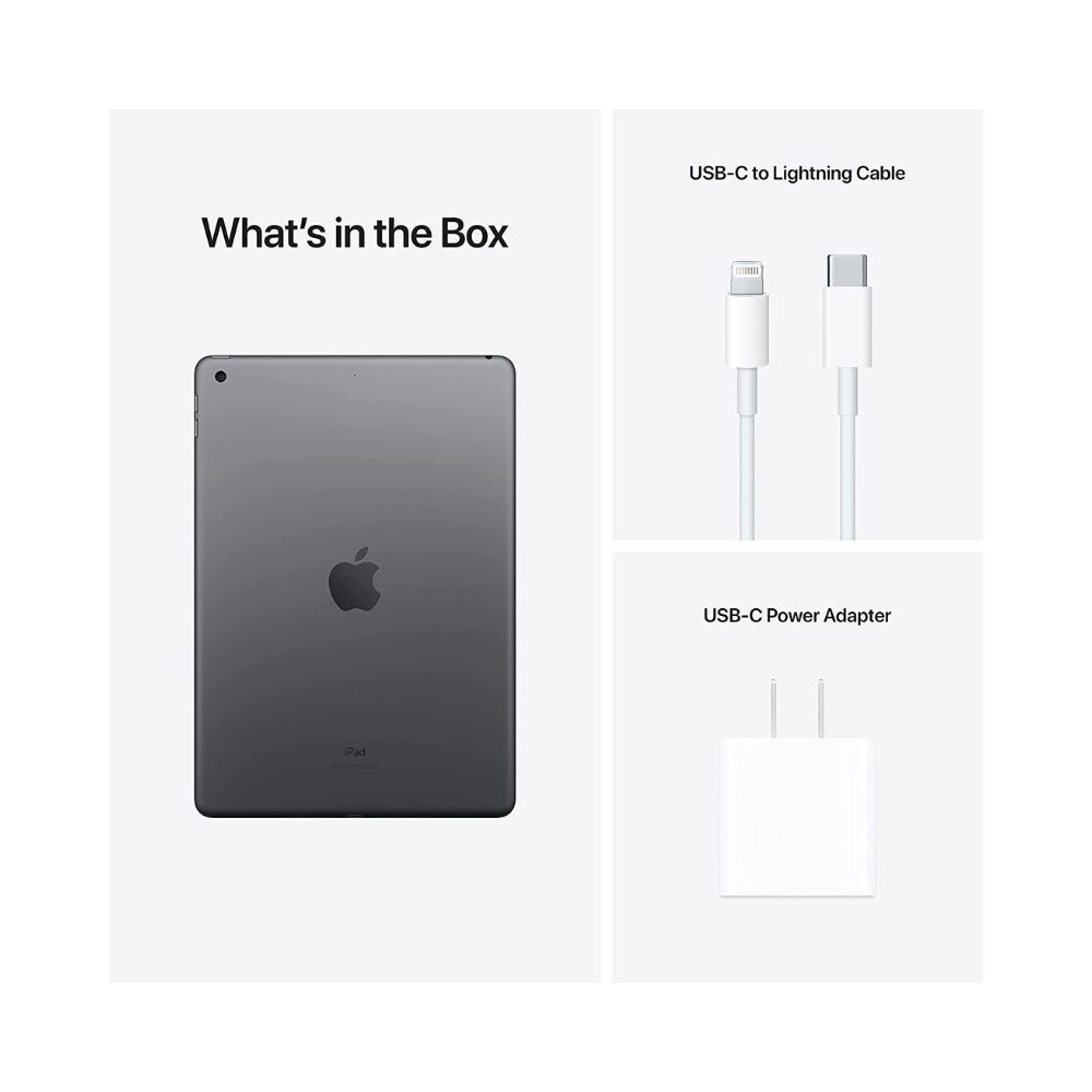 Apple iPad (9th Gen) 64 GB ROM 10.2 inch with Wi-Fi Only (Space Grey)