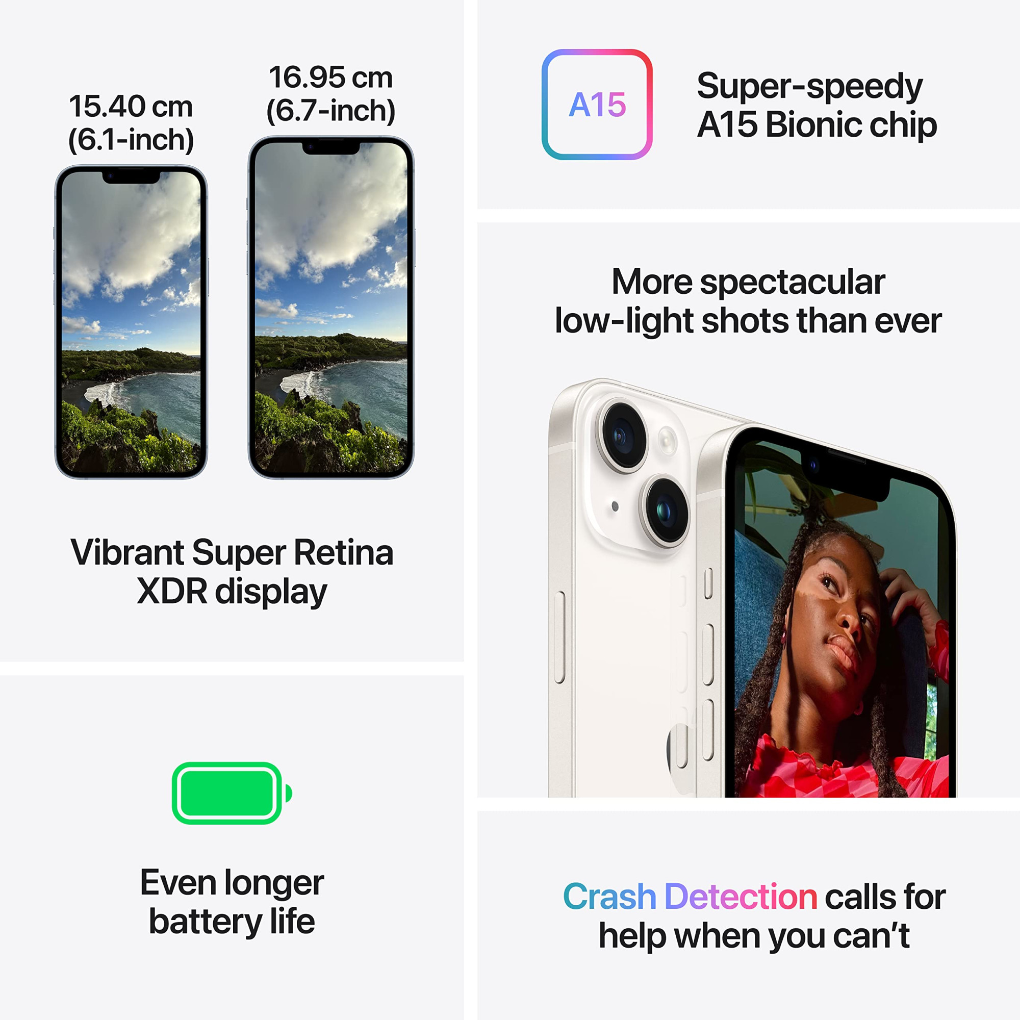 Apple iPhone 14 256 GB - Starlight