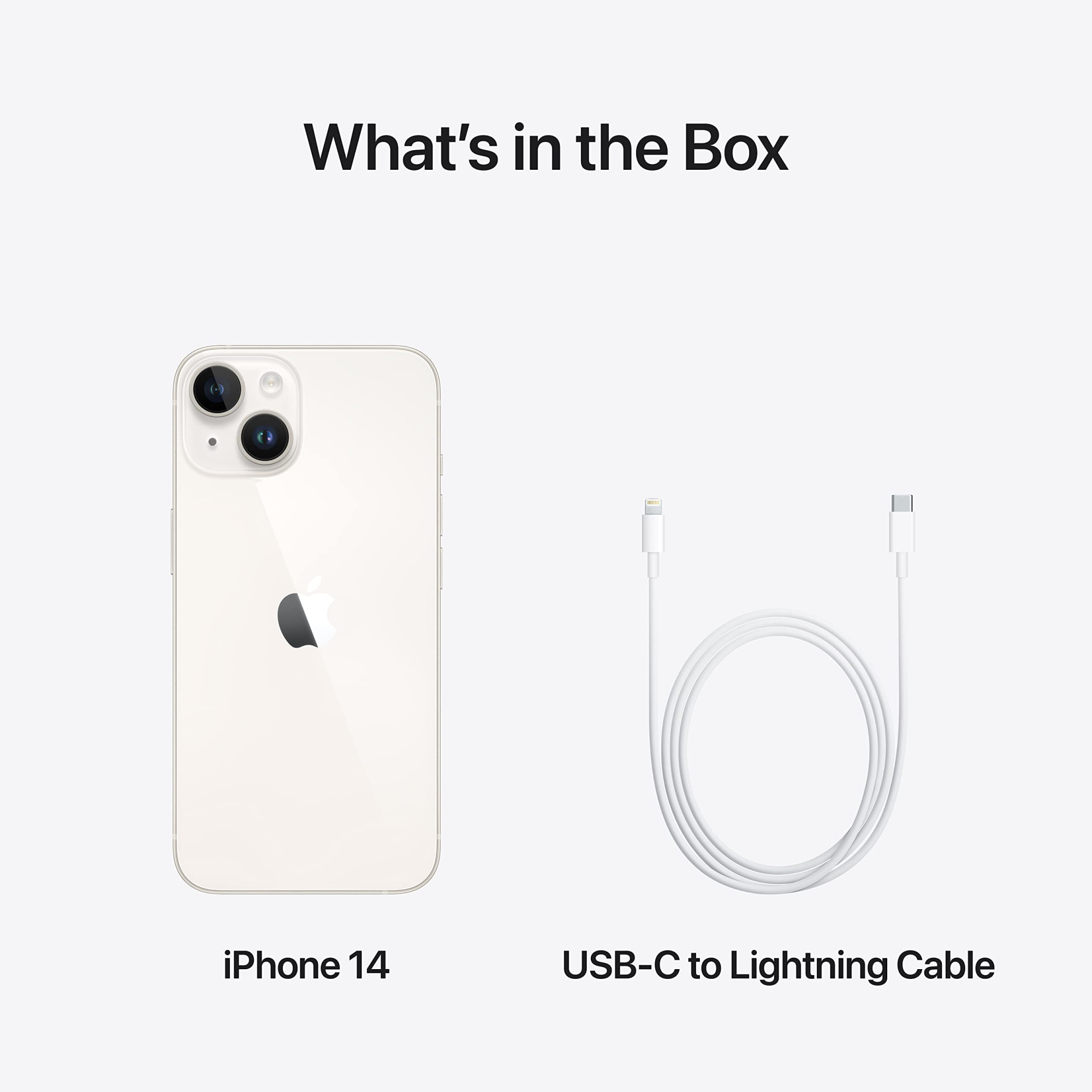 Apple iPhone 14 256 GB - Starlight