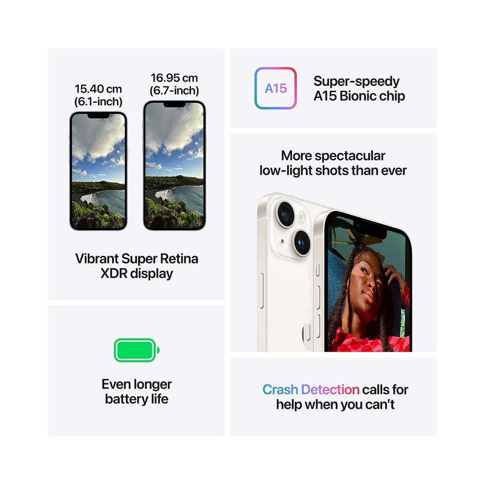 Apple iPhone 14 Plus (256 GB) - Starlight