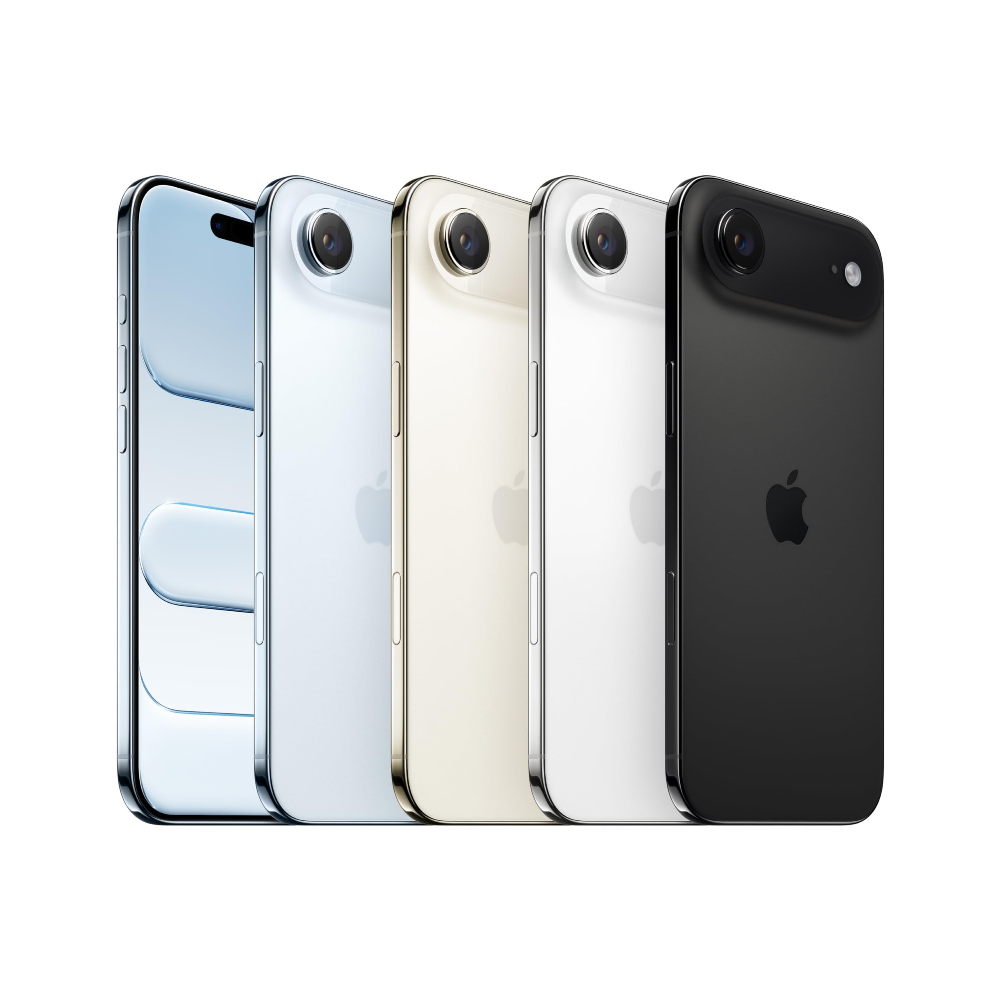 Apple iPhone Air 256 GB Thinnest iPhone Ever 1663 cm 65 Display with Promotion up to 120Hz Powerful A19 Pro Chip Center Stage Front Camera All-Day Battery Life Light Gold