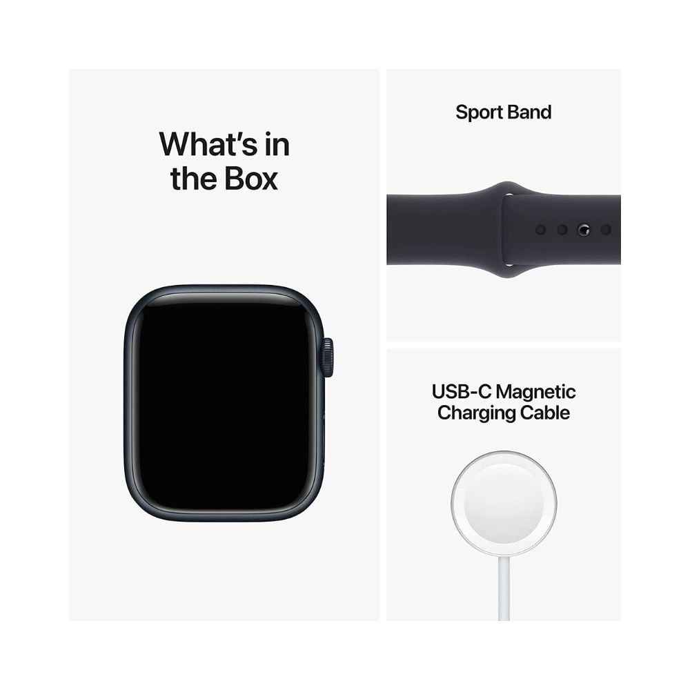 Apple Watch Series 8 [GPS + Cellular 45 mm]with Midnight Sport Band