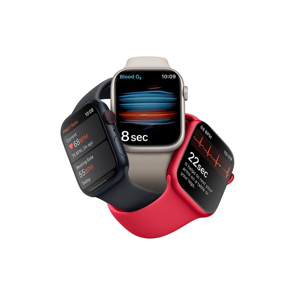 Apple Watch Series 8 [GPS + Cellular 45 mm]with Midnight Sport Band