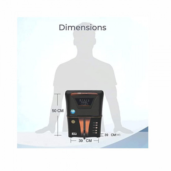 Aqua d pure Active Copper 12 L RO UV Water Filter Purifier for Home
