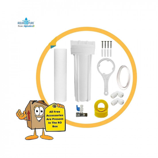 AQUA D PURE Copper + Mineral RO+UV+UF 10 to 12 Liter RO + UV + TDS ADJUSTER Water Purifier