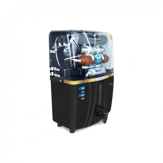 AQUA D PURE Copper + Mineral RO+UV+UF 10 to 12 Liter RO + UV + TDS ADJUSTER