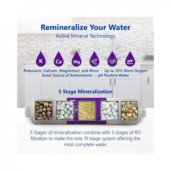AQUA D PURE Ro Water Purifier with Copper + Uv + Uf + Tds Adjuster/Controller Water Filter for Home|12L|Black
