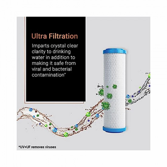 Aquaguard Aura RO UV UF Taste Adjuster MTDS with Active Copper Zinc 7L water purifier