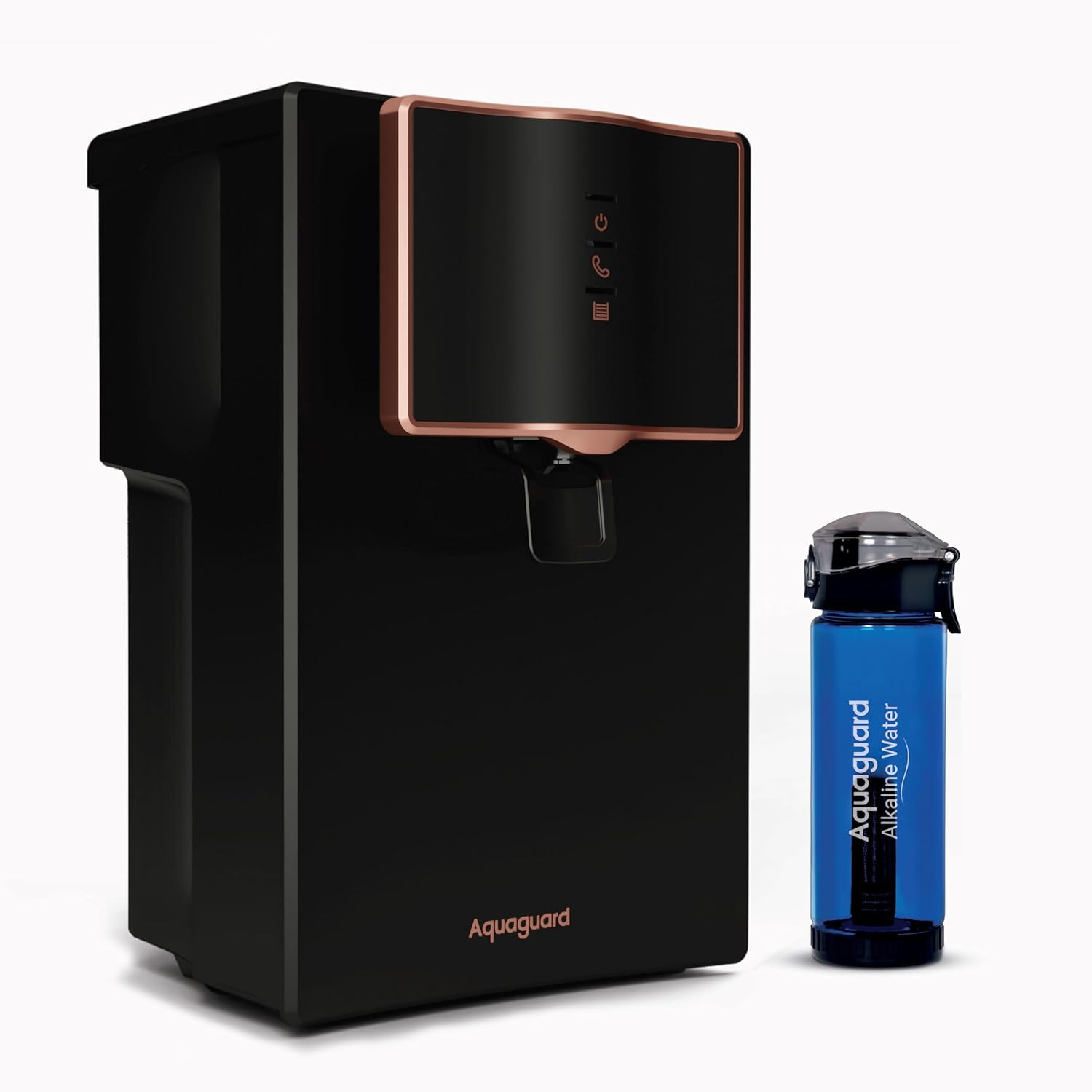 Aquaguard Marvel NXT 10-Stage RO Water Purifier  1 Complimentary Alkaline Water Bottle  Up to 60 Water Savings  ROUVUFActive Copper Tech  Taste Adjuster  Suitable for all Water Sources