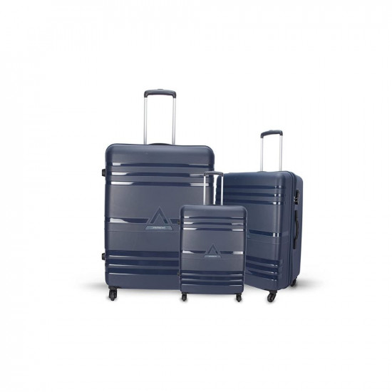 Aristocrat Plastic Hard 19 inch Suitcase(Jet_Blue)