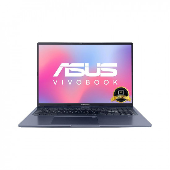 ASUS [SmartChoice] Vivobook 16X (2022), 16-inch (40.64 cms) WUXGA, AMD Ryzen 5 5600H, Thin and Light Laptop (8GB/512GB SSD/Integrated Graphics/Win 11/Office 2021/Quiet Blue/1.8 kg), M1603QA-MB502WS