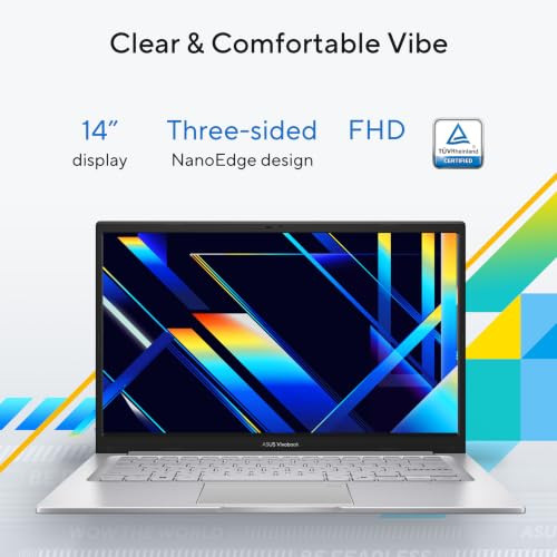 ASUS Vivobook 14 2026Intel Core 3 304Intel iGPUFingerprint Reader8GB DDR5256GB SSDFHD14355 cmWindows 11M365 Basic1YOffice 2024Cool Silver14 KgX1404MA-EB320WSAI Laptop - Image 3
