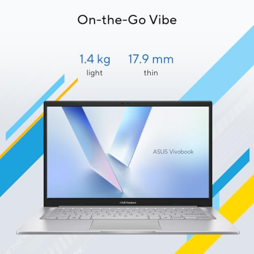 ASUS Vivobook 14 2026Intel Core 3 304Intel iGPUFingerprint Reader8GB DDR5256GB SSDFHD14355 cmWindows 11M365 Basic1YOffice 2024Cool Silver14 KgX1404MA-EB320WSAI Laptop - Image 4