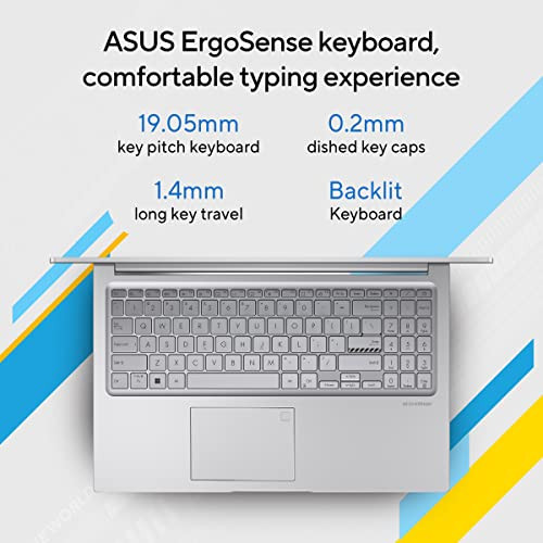 ASUS Vivobook 15 2026Intel Core 3 100UIntel iGPU 16GB RAM 512GB SSD FHD 156396 cmWindows 11 HomeM365 Basic1 Year Office 2024Cool Silver 17 KgX1504VAP-BQ1341WSThin  Light Laptop - Image 3