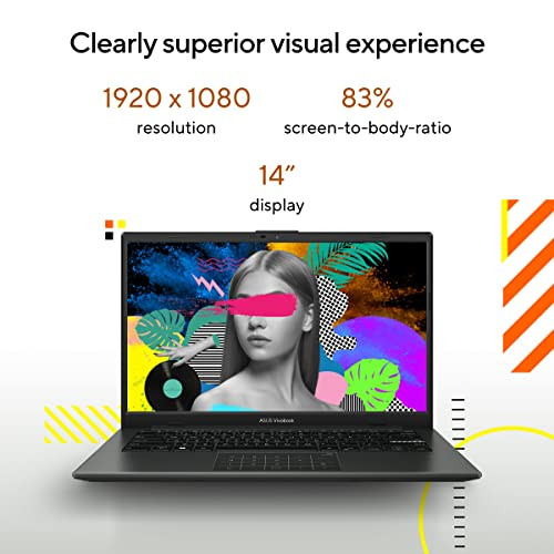 ASUS Vivobook Go 14 2026AMD Ryzen 3 30 ProcessorAMD Radeon iGPU8GB RAM512GB SSDFHD14 355 cmWindows 11M365 Basic1Y Office 2024Mixed Black138 KgE1404FA-EB1414WSThin  Light Laptop - Image 3