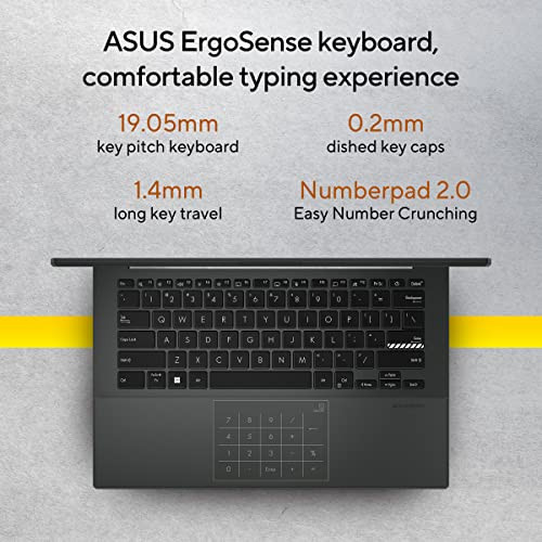 ASUS Vivobook Go 14 2026AMD Ryzen 3 30 ProcessorAMD Radeon iGPU8GB RAM512GB SSDFHD14 355 cmWindows 11M365 Basic1Y Office 2024Mixed Black138 KgE1404FA-EB1414WSThin  Light Laptop - Image 4