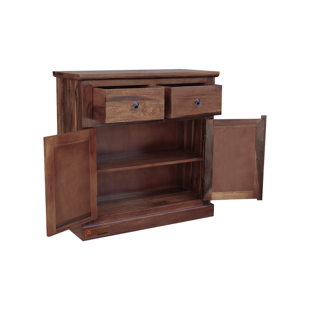 Aaram By Zebrs  Industrial Floor Storage Cabinet with 2 Drawers and Doors