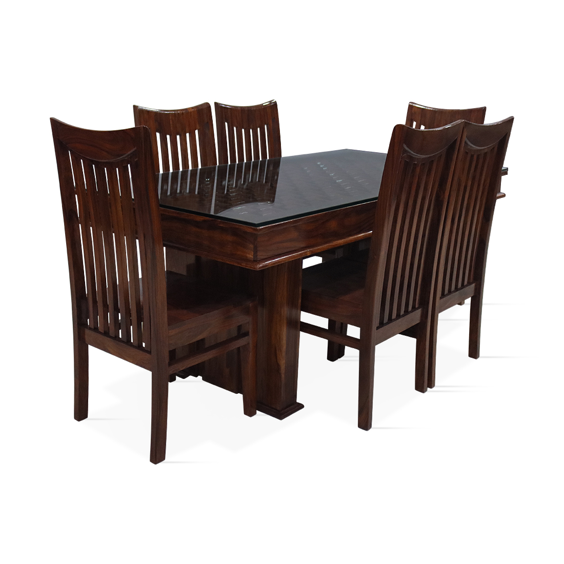 Aaram By Zebrs Brown Designer Dining Table Set